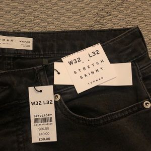 Topman Jeans 32x32 Skinny Stretch